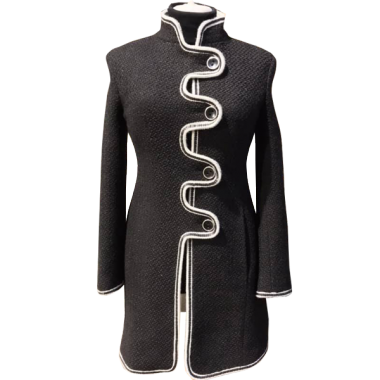 1960s space age coat. Made in Italy