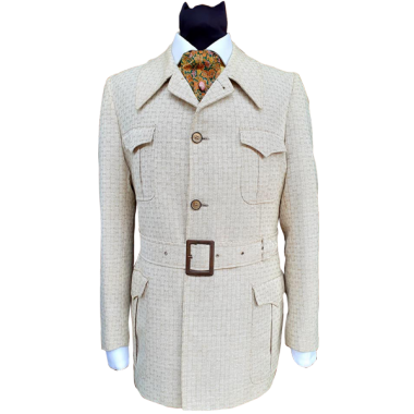 Late 60s custom made safari jacket
